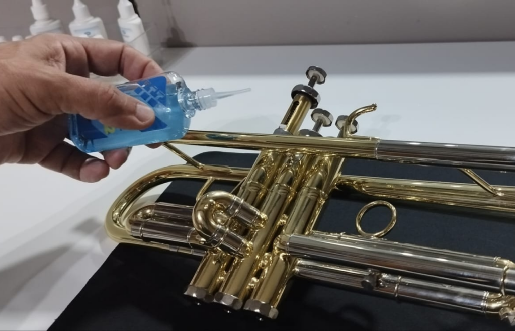 lubricación trompeta